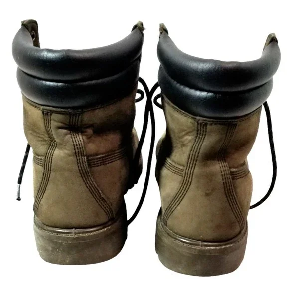 Timberland Men's Size 8.5 Waterproof 6" Brown 400g Primaloft Insulation Laces - Picture 6 of 14